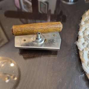 Vintage Wood Handle Bottle Opener Benny Brand